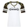 ATC&TRADE; EUROSPUN&REG; RING SPUN BASEBALL LADIES' TEE ATC0822L Thumbnail