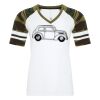 ATC&TRADE; EUROSPUN&REG; RING SPUN BASEBALL LADIES' TEE ATC0822L Thumbnail