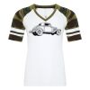 ATC&TRADE; EUROSPUN&REG; RING SPUN BASEBALL LADIES' TEE ATC0822L Thumbnail