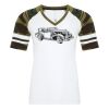 ATC&TRADE; EUROSPUN&REG; RING SPUN BASEBALL LADIES' TEE ATC0822L Thumbnail