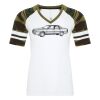 ATC&TRADE; EUROSPUN&REG; RING SPUN BASEBALL LADIES' TEE ATC0822L Thumbnail