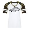 ATC&TRADE; EUROSPUN&REG; RING SPUN BASEBALL LADIES' TEE ATC0822L Thumbnail