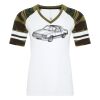 ATC&TRADE; EUROSPUN&REG; RING SPUN BASEBALL LADIES' TEE ATC0822L Thumbnail