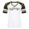 ATC&TRADE; EUROSPUN&REG; RING SPUN BASEBALL LADIES' TEE ATC0822L Thumbnail