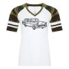 ATC&TRADE; EUROSPUN&REG; RING SPUN BASEBALL LADIES' TEE ATC0822L Thumbnail