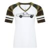 ATC&TRADE; EUROSPUN&REG; RING SPUN BASEBALL LADIES' TEE ATC0822L Thumbnail