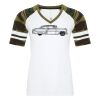 ATC&TRADE; EUROSPUN&REG; RING SPUN BASEBALL LADIES' TEE ATC0822L Thumbnail