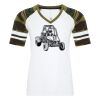 ATC&TRADE; EUROSPUN&REG; RING SPUN BASEBALL LADIES' TEE ATC0822L Thumbnail