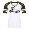 ATC&TRADE; EUROSPUN&REG; RING SPUN BASEBALL LADIES' TEE ATC0822L Thumbnail