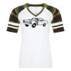 ATC&TRADE; EUROSPUN&REG; RING SPUN BASEBALL LADIES' TEE ATC0822L Thumbnail