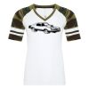 ATC&TRADE; EUROSPUN&REG; RING SPUN BASEBALL LADIES' TEE ATC0822L Thumbnail