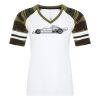 ATC&TRADE; EUROSPUN&REG; RING SPUN BASEBALL LADIES' TEE ATC0822L Thumbnail