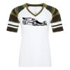 ATC&TRADE; EUROSPUN&REG; RING SPUN BASEBALL LADIES' TEE ATC0822L Thumbnail