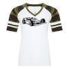 ATC&TRADE; EUROSPUN&REG; RING SPUN BASEBALL LADIES' TEE ATC0822L Thumbnail
