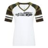 ATC&TRADE; EUROSPUN&REG; RING SPUN BASEBALL LADIES' TEE ATC0822L Thumbnail