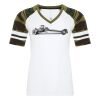 ATC&TRADE; EUROSPUN&REG; RING SPUN BASEBALL LADIES' TEE ATC0822L Thumbnail