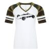 ATC&TRADE; EUROSPUN&REG; RING SPUN BASEBALL LADIES' TEE ATC0822L Thumbnail