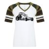 ATC&TRADE; EUROSPUN&REG; RING SPUN BASEBALL LADIES' TEE ATC0822L Thumbnail