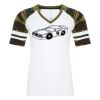 ATC&TRADE; EUROSPUN&REG; RING SPUN BASEBALL LADIES' TEE ATC0822L Thumbnail