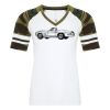 ATC&TRADE; EUROSPUN&REG; RING SPUN BASEBALL LADIES' TEE ATC0822L Thumbnail