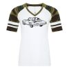 ATC&TRADE; EUROSPUN&REG; RING SPUN BASEBALL LADIES' TEE ATC0822L Thumbnail