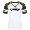 ATC&TRADE; EUROSPUN&REG; RING SPUN BASEBALL LADIES' TEE ATC0822L Thumbnail