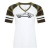 ATC&TRADE; EUROSPUN&REG; RING SPUN BASEBALL LADIES' TEE ATC0822L Thumbnail