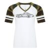 ATC&TRADE; EUROSPUN&REG; RING SPUN BASEBALL LADIES' TEE ATC0822L Thumbnail
