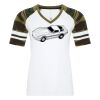 ATC&TRADE; EUROSPUN&REG; RING SPUN BASEBALL LADIES' TEE ATC0822L Thumbnail