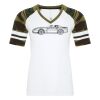 ATC&TRADE; EUROSPUN&REG; RING SPUN BASEBALL LADIES' TEE ATC0822L Thumbnail