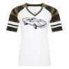 ATC&TRADE; EUROSPUN&REG; RING SPUN BASEBALL LADIES' TEE ATC0822L Thumbnail