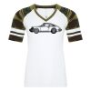 ATC&TRADE; EUROSPUN&REG; RING SPUN BASEBALL LADIES' TEE ATC0822L Thumbnail