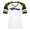 ATC&TRADE; EUROSPUN&REG; RING SPUN BASEBALL LADIES' TEE ATC0822L Thumbnail