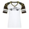 ATC&TRADE; EUROSPUN&REG; RING SPUN BASEBALL LADIES' TEE ATC0822L Thumbnail