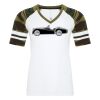 ATC&TRADE; EUROSPUN&REG; RING SPUN BASEBALL LADIES' TEE ATC0822L Thumbnail