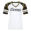 ATC&TRADE; EUROSPUN&REG; RING SPUN BASEBALL LADIES' TEE ATC0822L Thumbnail