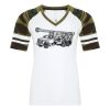 ATC&TRADE; EUROSPUN&REG; RING SPUN BASEBALL LADIES' TEE ATC0822L Thumbnail