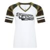 ATC&TRADE; EUROSPUN&REG; RING SPUN BASEBALL LADIES' TEE ATC0822L Thumbnail