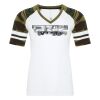 ATC&TRADE; EUROSPUN&REG; RING SPUN BASEBALL LADIES' TEE ATC0822L Thumbnail