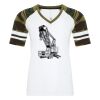 ATC&TRADE; EUROSPUN&REG; RING SPUN BASEBALL LADIES' TEE ATC0822L Thumbnail
