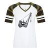 ATC&TRADE; EUROSPUN&REG; RING SPUN BASEBALL LADIES' TEE ATC0822L Thumbnail