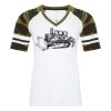ATC&TRADE; EUROSPUN&REG; RING SPUN BASEBALL LADIES' TEE ATC0822L Thumbnail