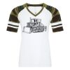 ATC&TRADE; EUROSPUN&REG; RING SPUN BASEBALL LADIES' TEE ATC0822L Thumbnail