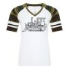 ATC&TRADE; EUROSPUN&REG; RING SPUN BASEBALL LADIES' TEE ATC0822L Thumbnail