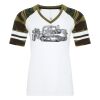 ATC&TRADE; EUROSPUN&REG; RING SPUN BASEBALL LADIES' TEE ATC0822L Thumbnail