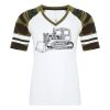 ATC&TRADE; EUROSPUN&REG; RING SPUN BASEBALL LADIES' TEE ATC0822L Thumbnail