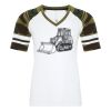 ATC&TRADE; EUROSPUN&REG; RING SPUN BASEBALL LADIES' TEE ATC0822L Thumbnail