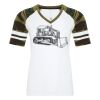 ATC&TRADE; EUROSPUN&REG; RING SPUN BASEBALL LADIES' TEE ATC0822L Thumbnail