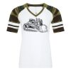 ATC&TRADE; EUROSPUN&REG; RING SPUN BASEBALL LADIES' TEE ATC0822L Thumbnail