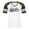 ATC&TRADE; EUROSPUN&REG; RING SPUN BASEBALL LADIES' TEE ATC0822L Thumbnail